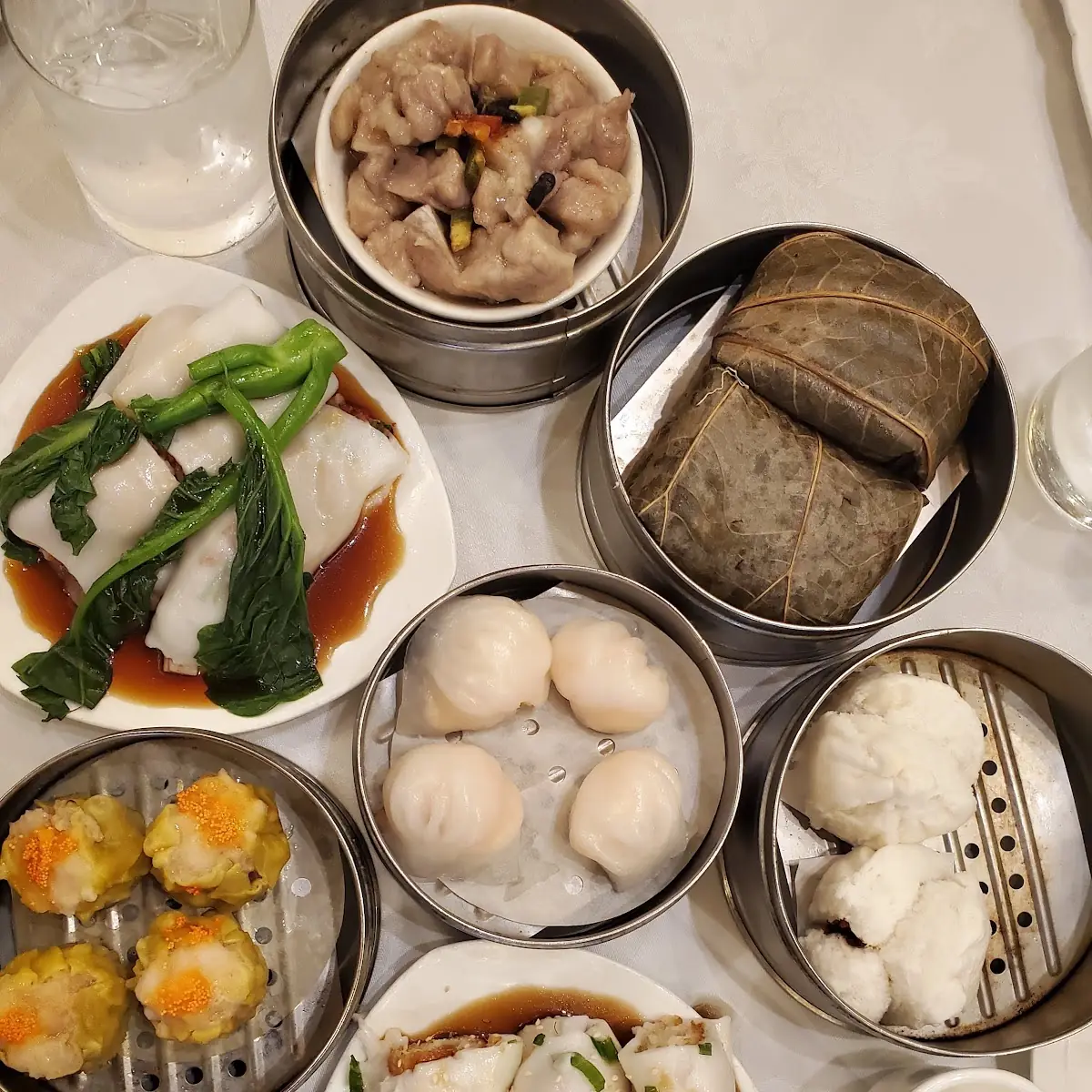 dim sum platter 點心拼盤